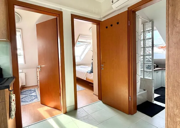 Sunset For 6 People, With Free Ac, Free Parking Daire *