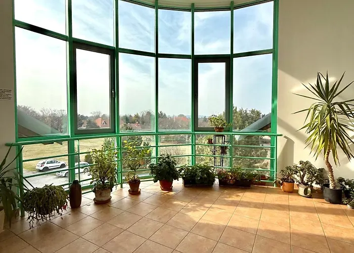 Sunset For 6 People, With Free Ac, Free Parking Daire Gárdony