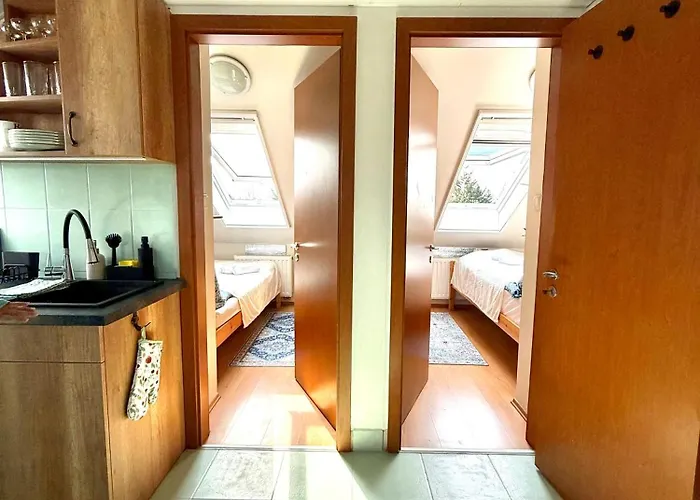 Sunset For 6 People, With Free Ac, Free Parking Daire